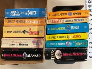 James A. Michener PB lot of 11 Alaska, Hawaii, Legacy, Mexico, The Covenant - Picture 1 of 3