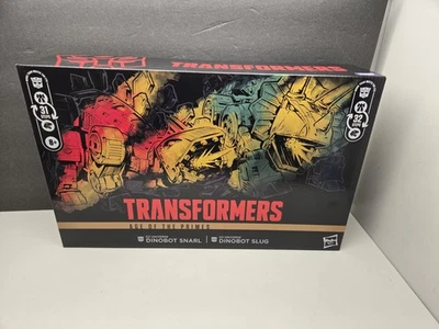 Transformers Age of the Primes G2 Universe Dinobots Slug and Snarl IN HAND - Image 1 of 4