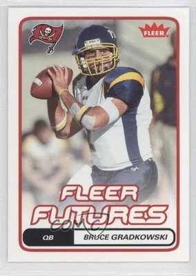2006 Fleer Fleer Futures Bruce Gradkowski #115 Rookie RC - Image 1 of 2