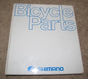 1970's Shimano Bicycle Parts Catalog in Binder - Picture 1 of 10