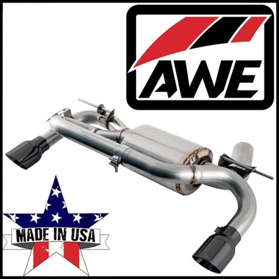 Sistema de escape eje trasero AWE Touring Edition se adapta a BMW 335i / 435i 2012-2016 3,0 L Foto 1 de 4