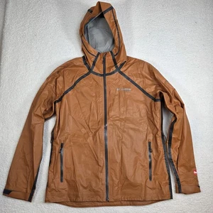 Columbia Titanium OutDry Jacke Herren Large wasserdicht Kapuze Regen orange - Bild 1 von 13