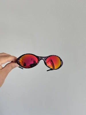 Oakley X Brain Dead Eye Jacket™Sunglasses Cobalt pink with bright red lenses - Image 1 of 4