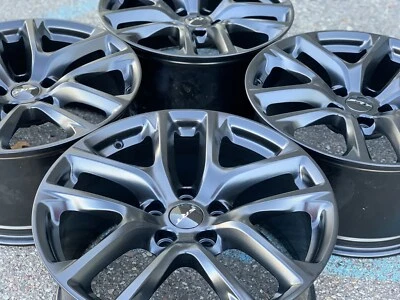 ** 4 SRT OEM 20" JEEP GRAND CHEROKEE TRACKHAWK DODGE DURANGO RT WHEELS RIMS 2664 Foto 1 de 4