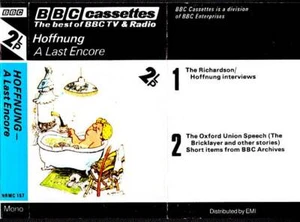 GERARD HOFFNUNG A Last Encore Audio Cassette BBC Archive Material - Picture 1 of 2
