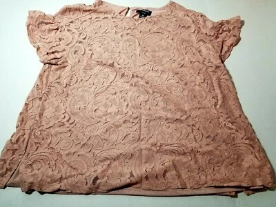 Top Liz Claiborne Carrera Mujer Color Melocotón 0X Usado Buen Estado Envío Gratis Foto 1 de 3