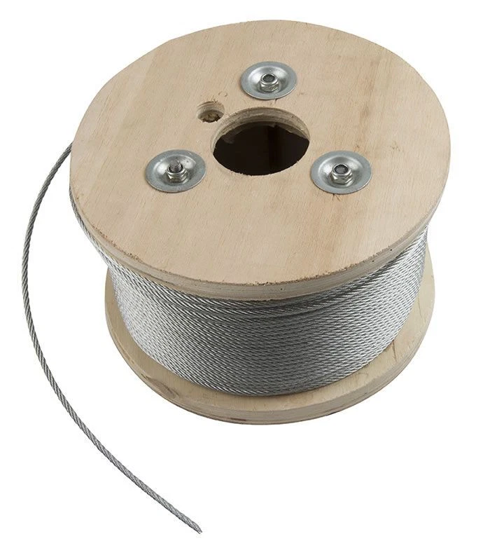 5/32英寸7x19镀锌飞机电缆卷轴,500英尺 — 第 1/1 张图片