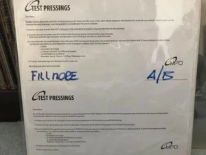 Test Press 2Lp Set Allman Brothers Band Fillmore Concert Vinyl Record - Picture 1 of 2