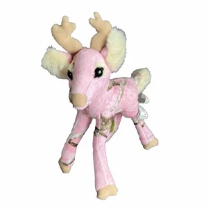 Artista de Vida Silvestre Rosa Camuflaje Salvaje 9” BUCK DEER Peluche Animal Realtree - Imagen 1 de 15