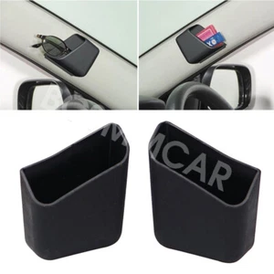 Car Storage Box Cigarette Phone Card Holder Pillar Multi-purpose Organizer Bag - Picture 1 of 12