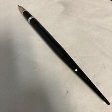 Vintage Sheaffer White Dot Desk Pen Black Snorkel 14K Nib **FREE SHIPPING**