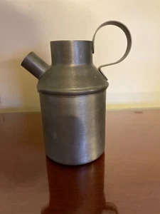 Mini jarra de leche vintage SPARTAN PEWTER crema contenedor de jarra para - Imagen 1 de 6