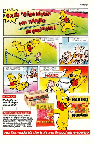 3w22251/ Alte Reklame aus 1987 – HARIBO macht Kinder froh... | eBay
