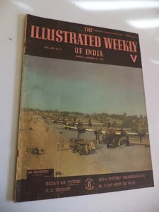 THE ILLUSTRATED WEEKLY OF INDIA old vintage 1940s WW2 magazine GURKHA V.C. NAIK - Imagen 1 de 10