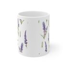 Ceramic Mug 11Oz Lavender Design