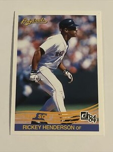 2002 Donruss Originals Rickey Henderson Boston Red Sox #185