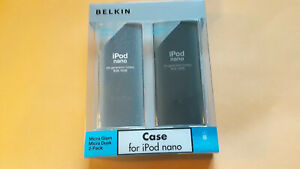 Belkin 2 Pack Case Apple iPod Nano 4th Gen Micra Glam Dusk Tint 8gb 16gb 