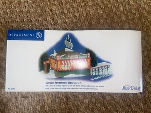 Dept 56 The Original Snow Village Stardust Refreshment Stand - Picture 1 of 4