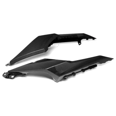 Cubierta de carenado lateral trasero trasero de fibra de carbono para HONDA CBR500R CB500F 16-2018 Foto 1 de 4