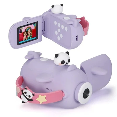 Vivitar Kidztech Camcorder for Kids, Purple Panda 16MP NEW SKU A-63 - Image 1 of 4