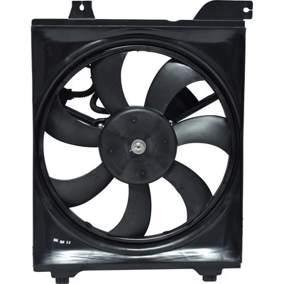 Conjunto de ventilador condensador de aire acondicionado UAC FA 50130C para 06-11 Kia Rio Rio5 Foto 1 de 4