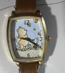Disney Winnie The Pooh Watch Women Piglet Butterflies Parts or Repair - Picture 1 of 5