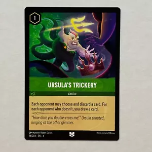 Ursula's Trickery 96/204 Disney Lorcana Ursula's Return Regular Uncommon Card NM - Picture 1 of 2
