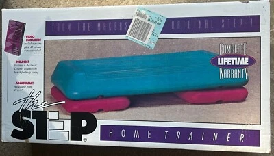 The Step by Bollinger Original Plataforma Aeróbica 2 Elevadores Hogar Ejercicio Org Caja Foto 1 de 3