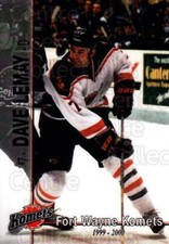 1999-00 Fort Wayne Komets #10 Dave Lemay