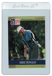 MIKE DONALD Signed 1990 PRO SET Golf Card #28 PGA Tour Georgia Southern Eagles - Picture 1 of 2