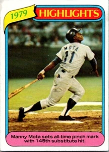 1980 Topps Baseball #3 Manny Mota *NM* - Bild 1 von 1