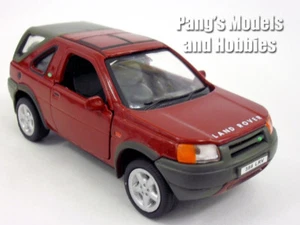Land Rover Freelander 1/32 Scale Diecast Metal Car Model - RED - BURGUNDY - Picture 1 of 5