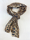 Womens Scarf Leopard & Floral Print Lace Long Rectangle Style