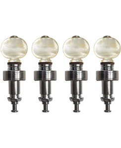 Golden Gate P-130 Deluxe Pancake Planetary Banjo Tuners Nickel - Set of 4 - Picture 1 of 1