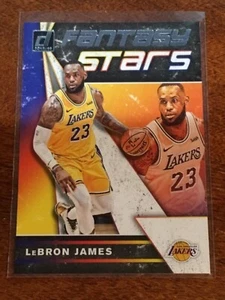 LeBron James 2019-20 Panini Donruss baloncesto fantasía estrellas inserto #4 Lakers - Imagen 1 de 1