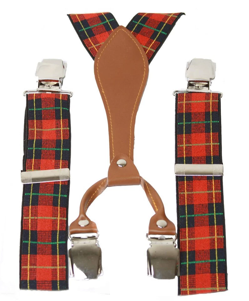 Изящные клетчатые подвески, темно-синие и красные - Изображение 1 из 1