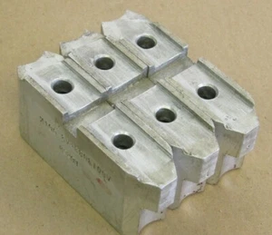 HURON CHUCK JAWS A6013083-A3 OGTX 3 3/4" OAL ***SET OF THREE*** - Picture 1 of 6