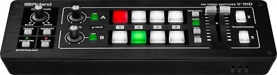 Roland V-1HD HD 4 HDMI Input Video Switcher w Built-In 12 Channel Audio Mixer - Image 1 of 4