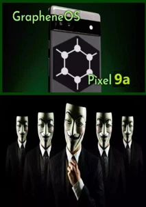FreiheitsHandy Google Pixel 9 GrapheneOS Degoogled Black Phone Anonym VPN TOR ! - Bild 1 von 8