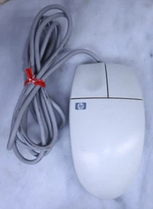 Vintage HP Hewlett Packard M-S34 Wired Track Ball Computer Mouse Replacement USA - Picture 1 of 5