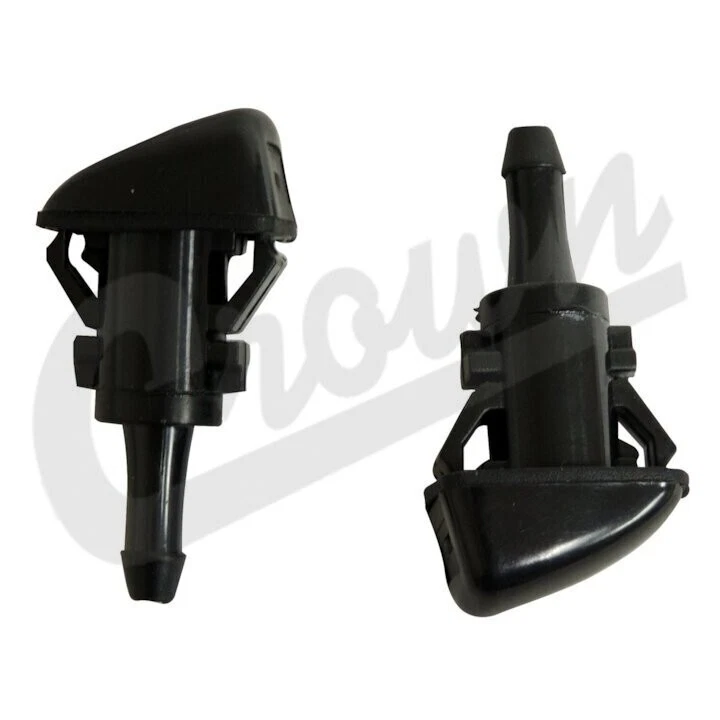 FITS 2008 CHRYSLER SEBRING FRONT LEFT RIGHT WINDSHIELD WASHER SPRAY NOZZLE SET - Image 1 of 1