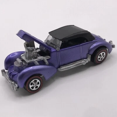 Hot Wheels Redline классический шнур 1970/1971 светло-фиолетовый восстановленный - сделано в США - Изображение 1 из 4