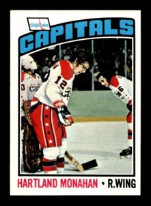 1976 77 Topps #203 Hartland Monahan Capitals NEAR MINT *5F - Picture 1 of 2