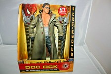 2004 SPIDER-MAN 2 - DOC OCK 12" POSABLE ACTION FIGURE - TOY BIZ - RARE MIB MOC