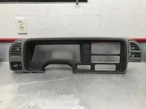 1995-1998 CHEVY SILVERADO GMC SIERRA CLUSTER DASH INSTRUMENT BEZEL GRAY OEM - Picture 1 of 24