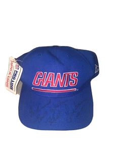 Vintage NFL Collectable Giants Hat Signed by Kent Graham - Picture 1 of 8