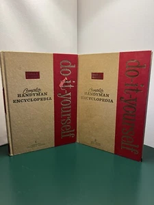 Complete Do It Yourself Handyman Encyclopedia 1 & 2 Vol Hardcover 1978 Vintage - Picture 1 of 15