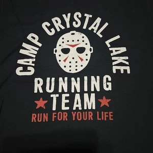 Friday the 13th Camp Crystal Lake Running Team T-Shirt Herren Größe Large neu - Bild 1 von 6
