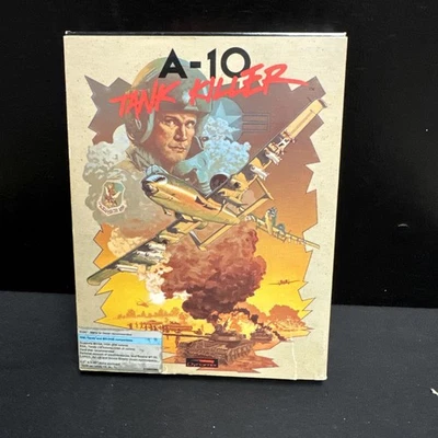 A-10 Tank Killer - IBM 5.25” - Big Box PC - 1989 Dynamix - Image 1 of 4