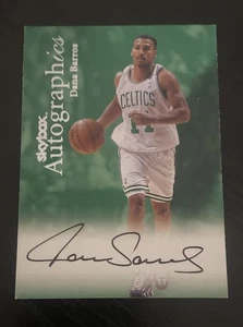 1999-00 SkyBox Autographics Premium #NNO Dana Barros Autogramm Celtics - Bild 1 von 2